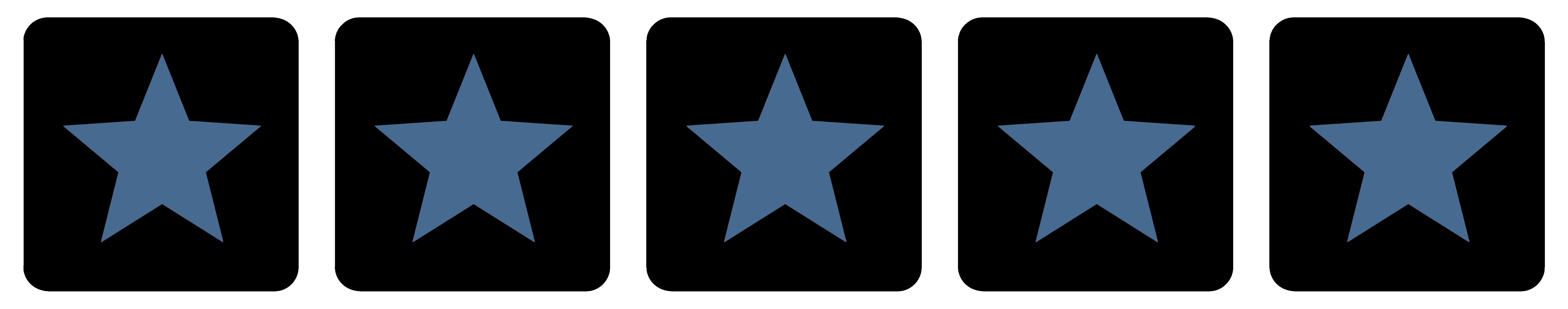 Five Star Reviews